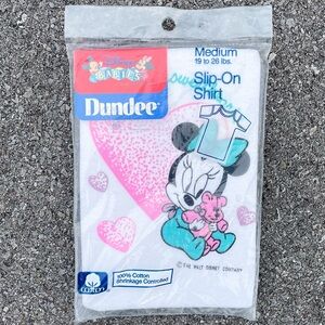 Minnie Little Sweetheart 1984 Disney Babies Tee Youth (Approx 6-12M /M 19-26lbs)